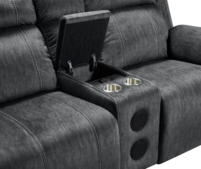 Tango - Consola Loveseat con altavoz y Pwr Fr