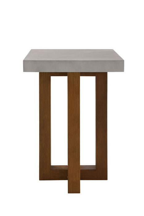 Keven - Faux Concrete Top Table