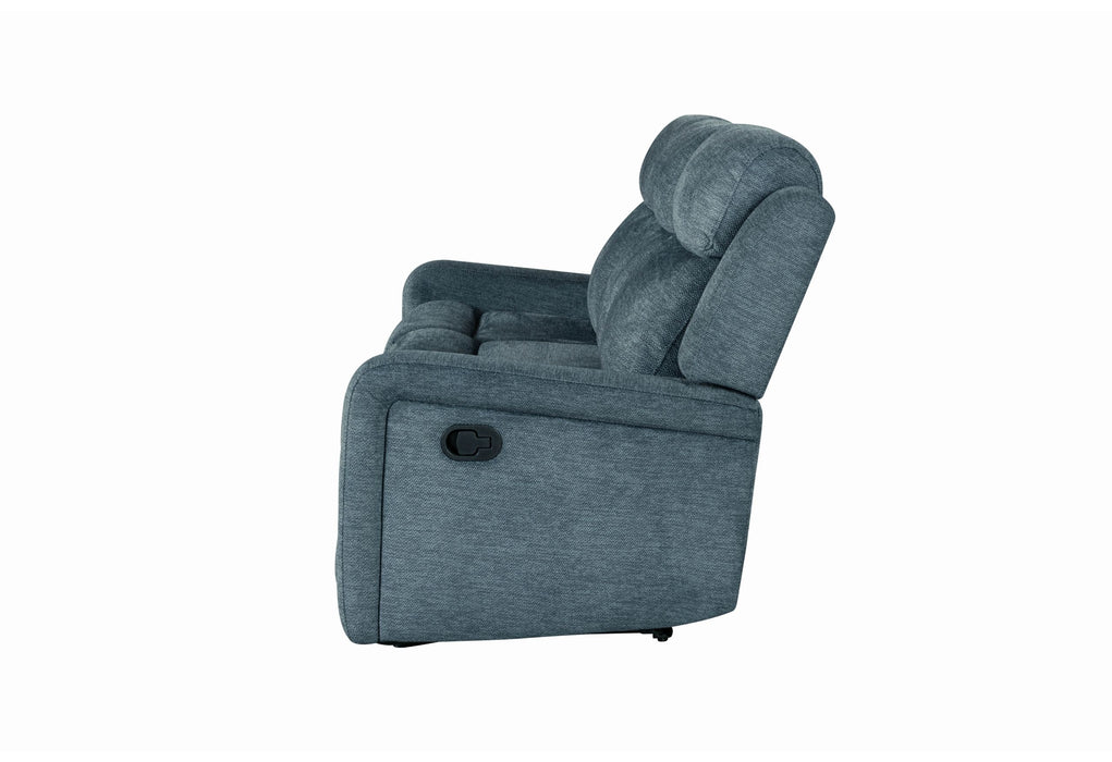 U6024 - Reclining Sofa - Dark Gray