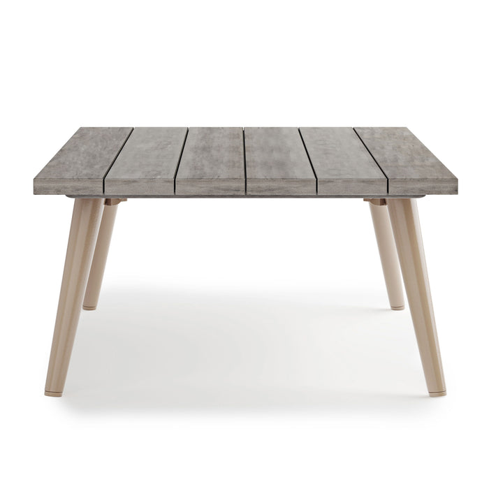 Belize - Outdoor Coffee Table - Distressed Weathered Grey