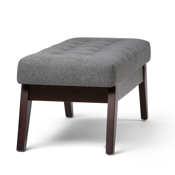 Draper - Mid Century Tufted Ottoman Bench