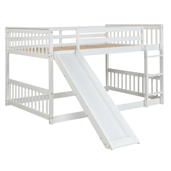 Kids Furniture - Bunk Bed With Slide