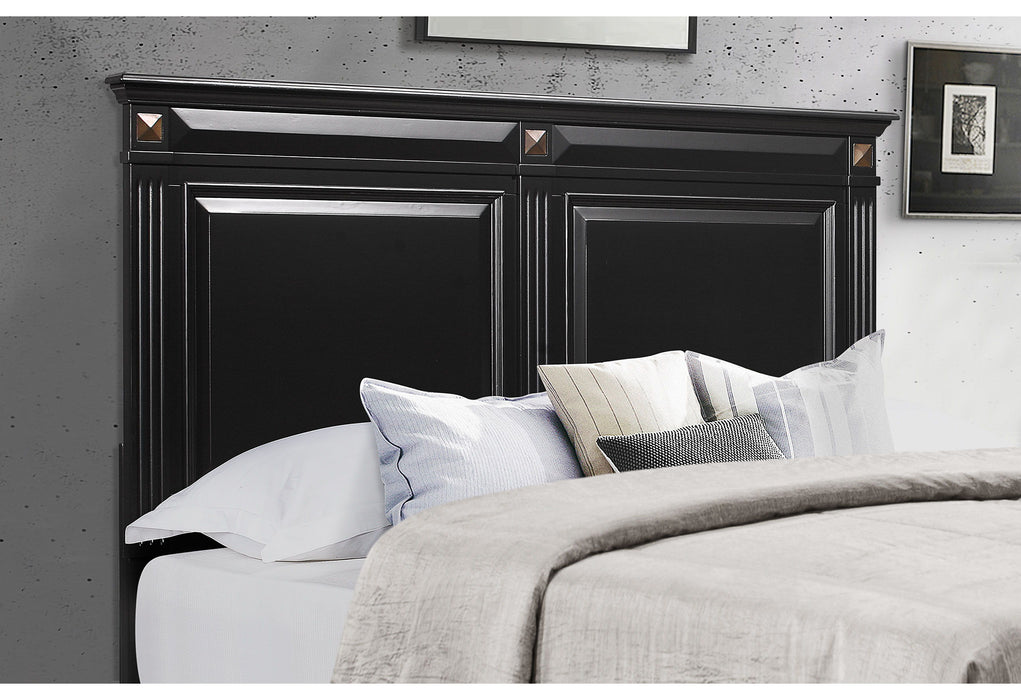 Carter - Queen Bed - Black