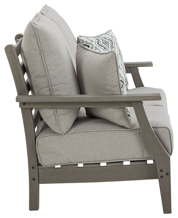 Visola - Gris - Loveseat C/Cojín