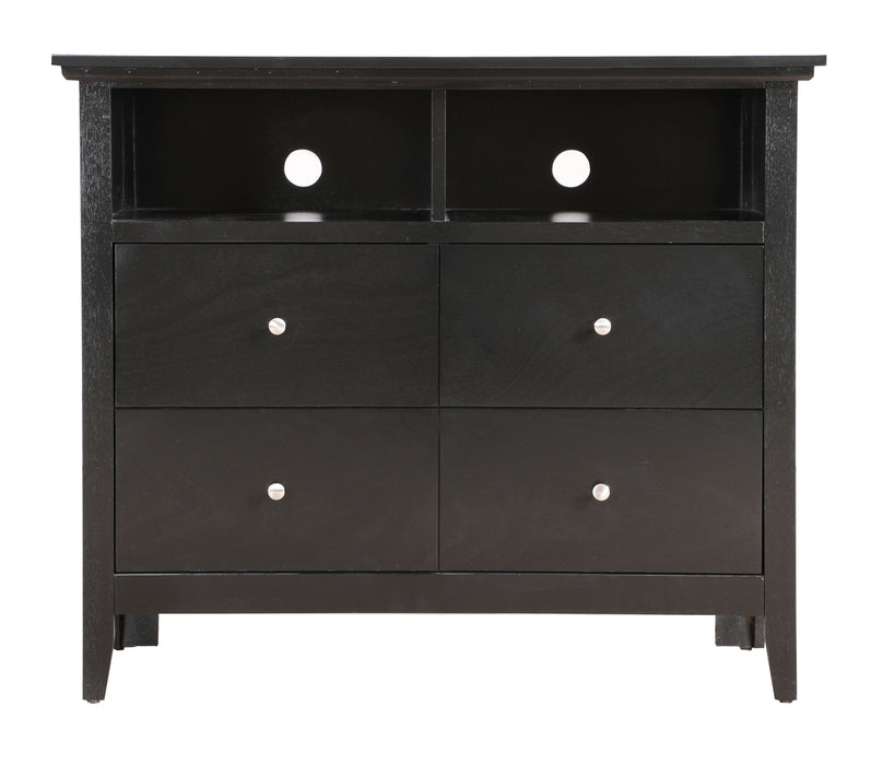 Glory Furniture Hammond TV Media Chest, Black