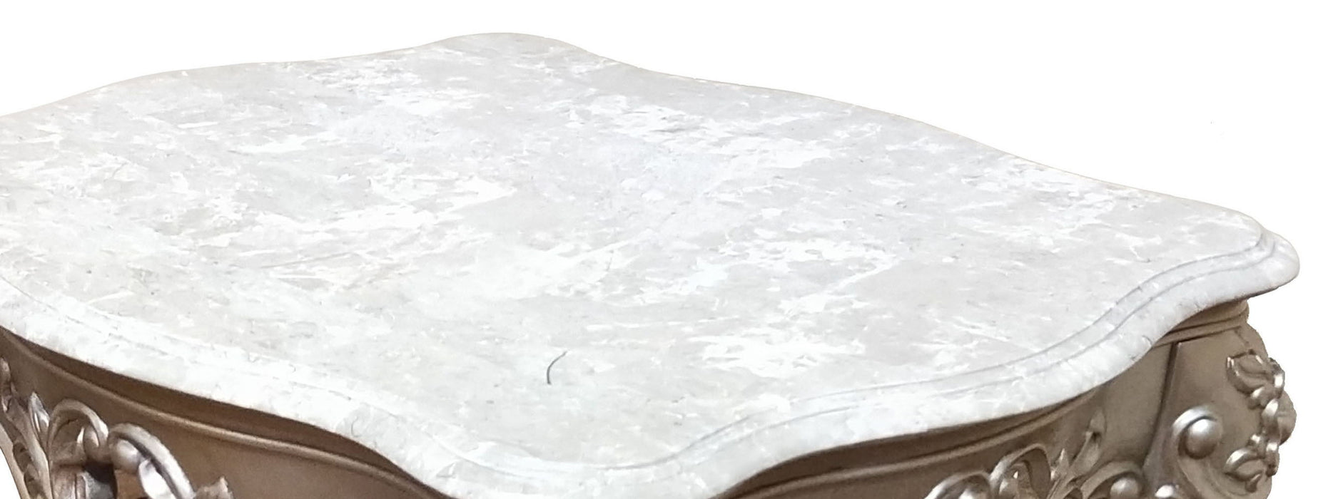 Ariel - End Table - Silver