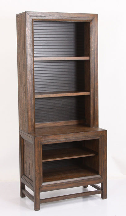 Branson - Bookcase Pier, Two-Tone - Brown