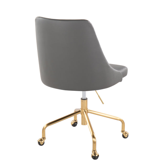 Marche - Contemporary Adjustable Office Chair With Casters