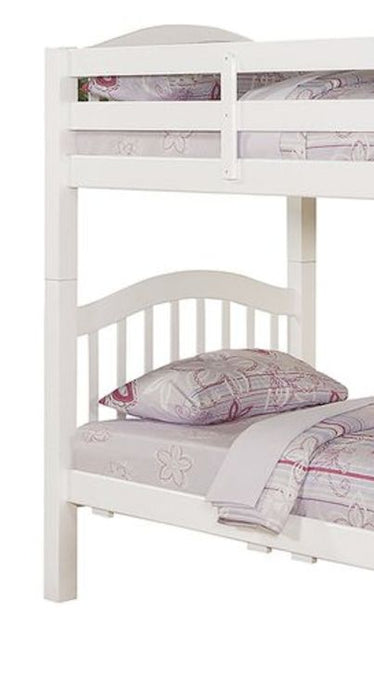 Heartland - Twin / Twin Bunk Bed (Trundle Not Included) - White