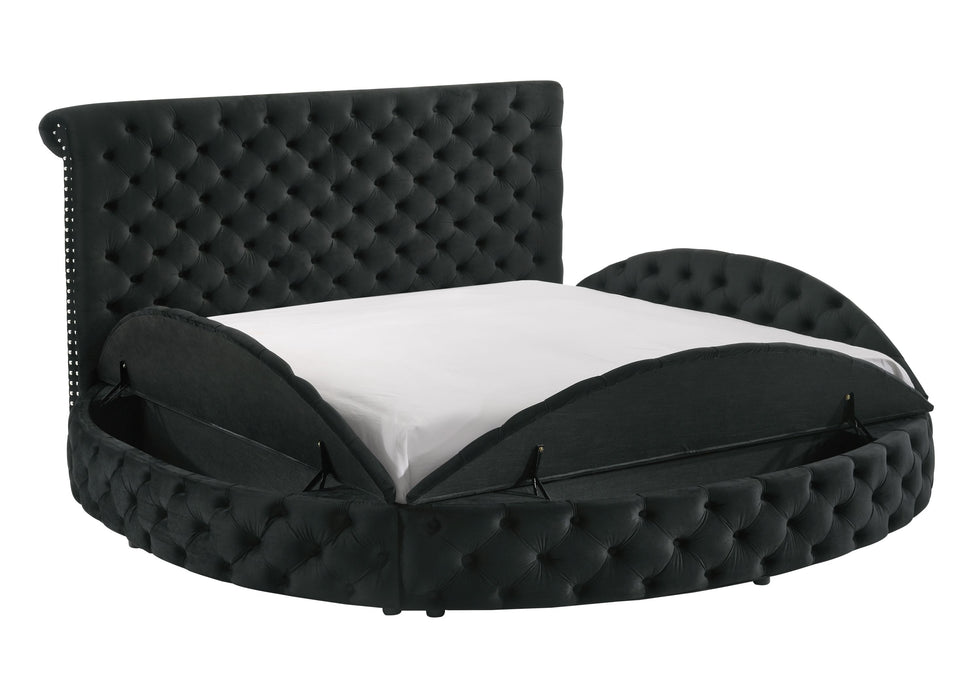 Brigitte - Queen Storage Bed - Black