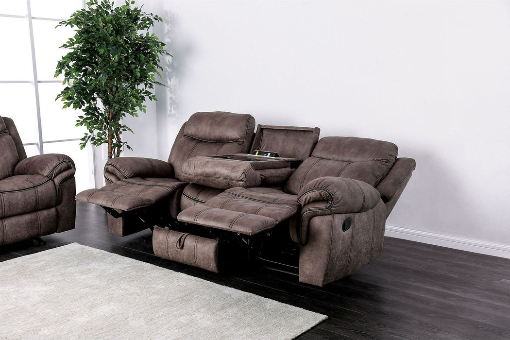 Celia - Loveseat - Brown