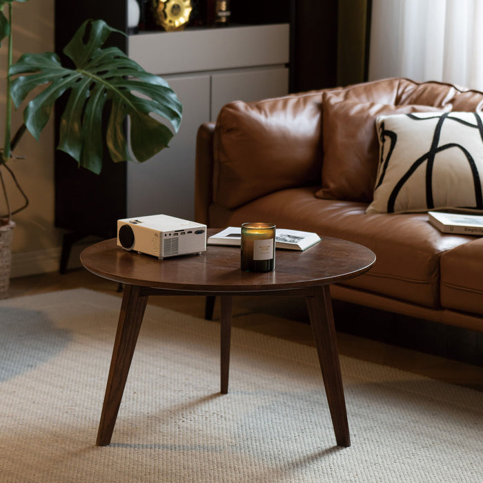 Center Low Coffee Table - Walnut