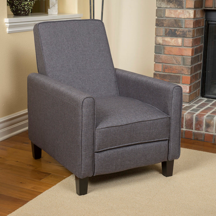 Fabric Push Back Chair For Elegant Home