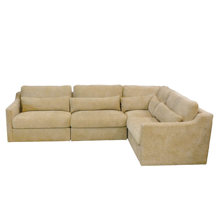 Hampshire Unbleached - Linen Modular Sectional