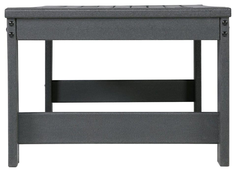 Amora - Gris Carbón - Mesa Cóctel Rectangular