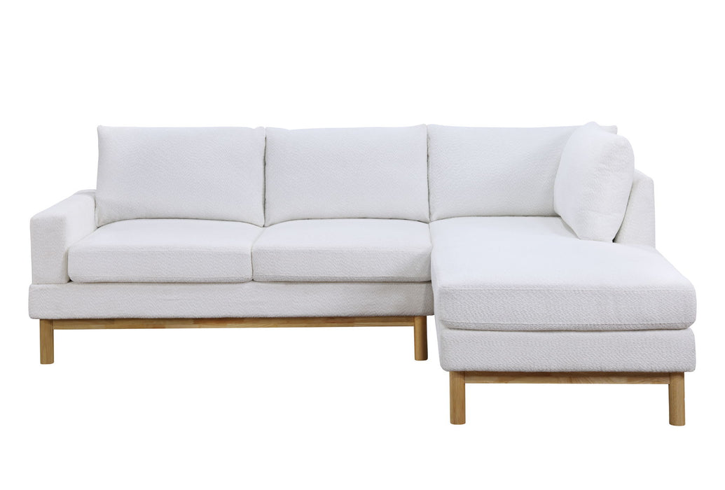 Anisa - Sherpa Sectional Sofa With Right-Facing Chaise