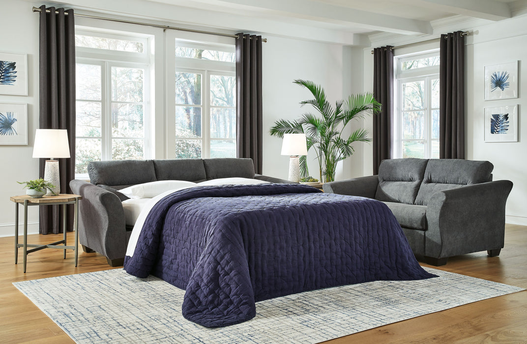 Miravel - Gunmetal - Sofá-cama Queen