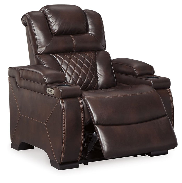 Warnerton - Marrón oscuro - Pwr Recliner/Reposacabezas ajustable