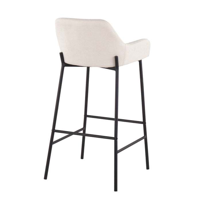 Daniella - Industrial Fixed Height Bar Stool (Set of 2)