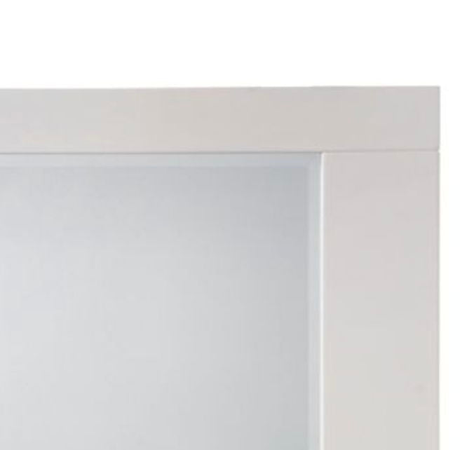 Naima II - High Gloss Mirror - White