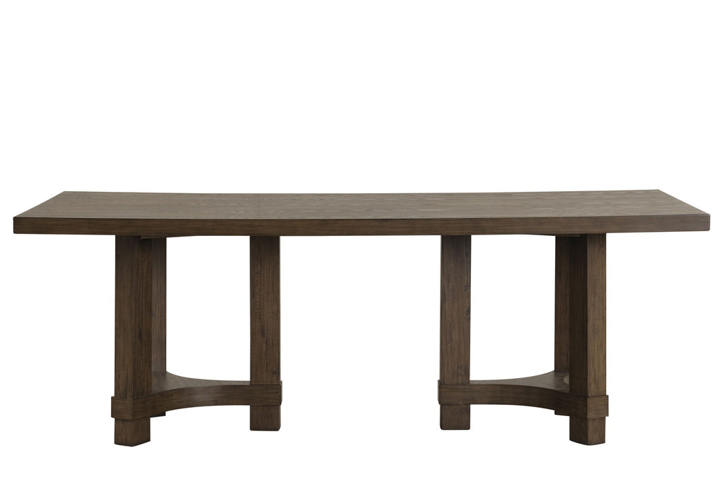 Cityscape - Rectangle Dining Table - Dark Brown