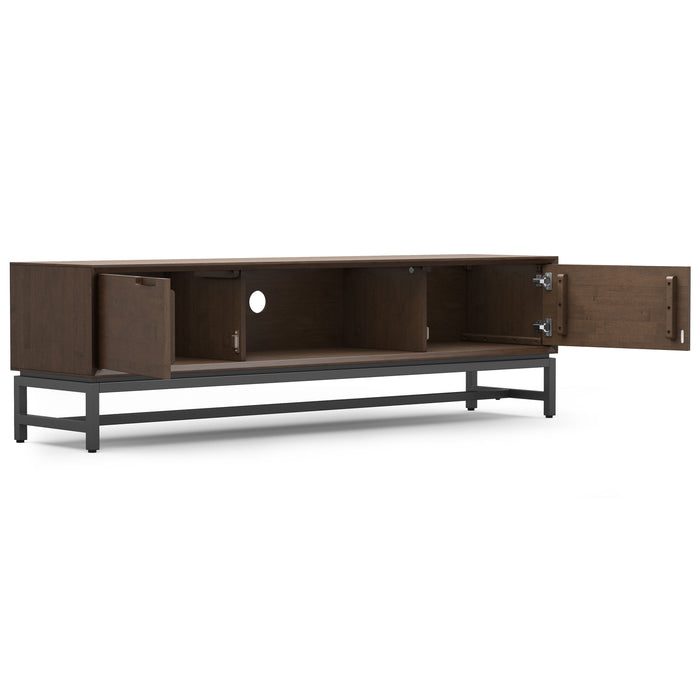 Banting - 72" Low TV Stand - Walnut Brown