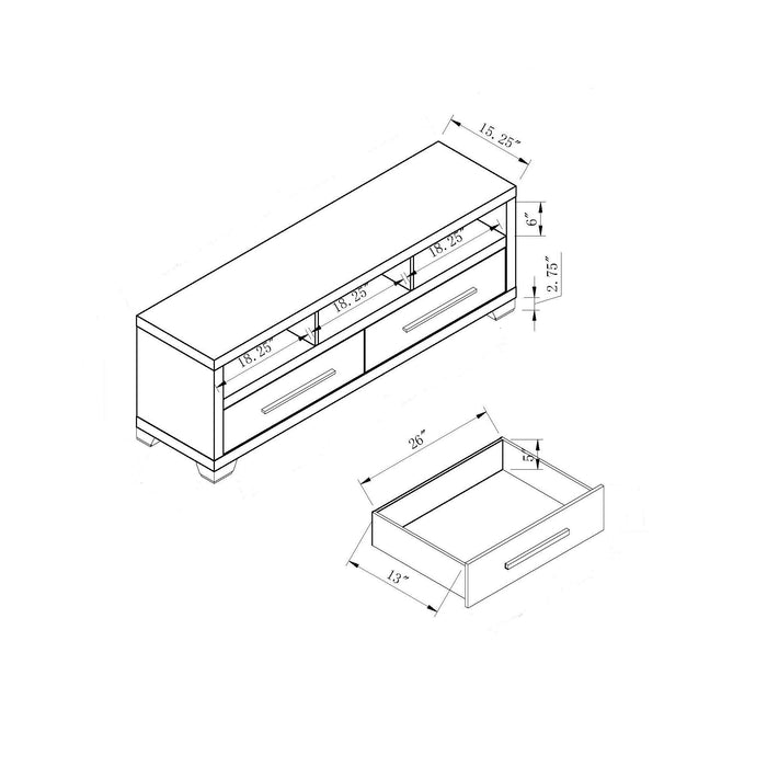 Modern Television Stand, Entertainment Console