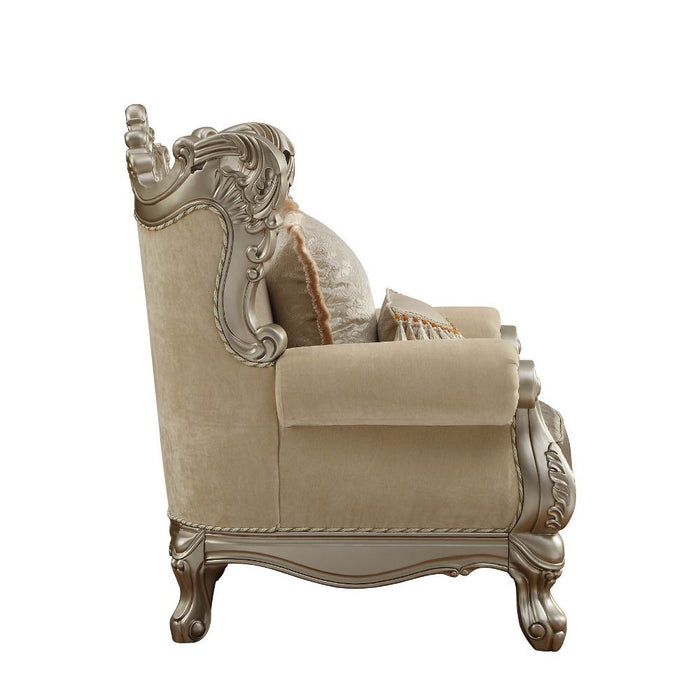 Ranita - Chair - Fabric & Champagne