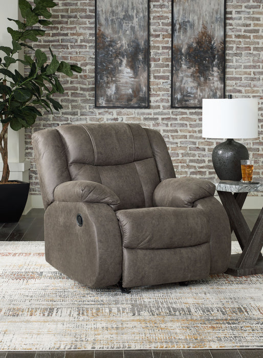 Primeira Base - Gunmetal - Rocker Recliner