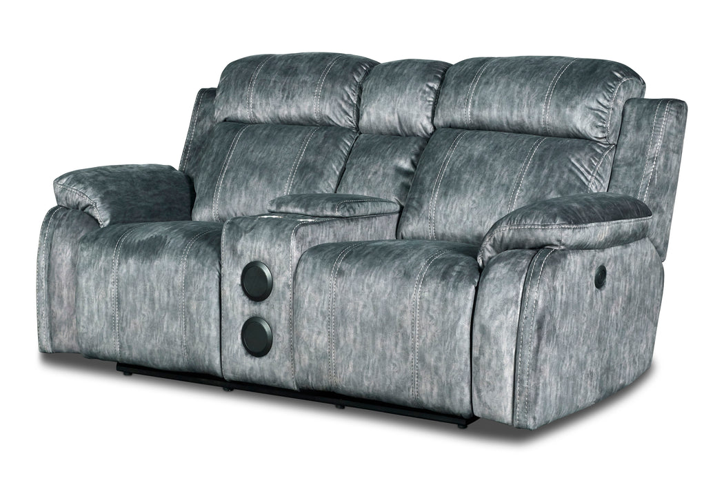 Tango - Console Loveseat com alto-falante e Pwr Fr