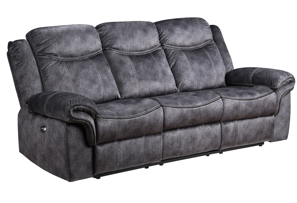 U2200 - Reclining Sofa And Console Glider Reclining Loveseat - Granite