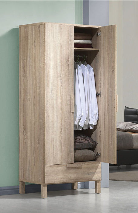 Odella - Wardrobe - Light Oak