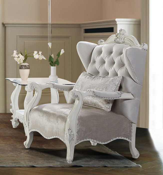 Juliana - Arm Chair - White