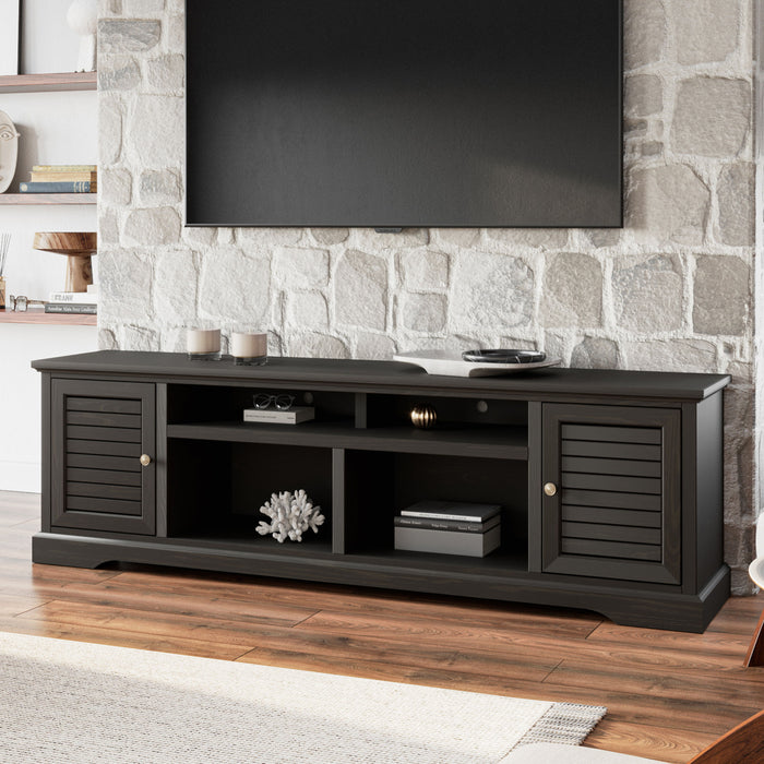 Topanga - 83" TV Stand Console For TVs Up To 95" - Clove