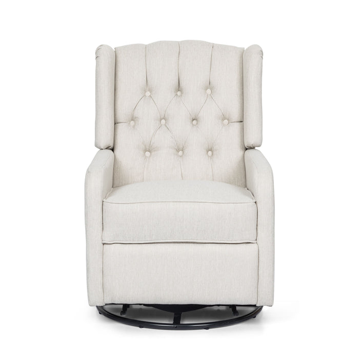 Classic Design, Manual Recliner Chair With 360 Degree Swivel