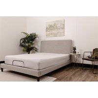 California King Quiet Comfort Mattress Protectoer - White