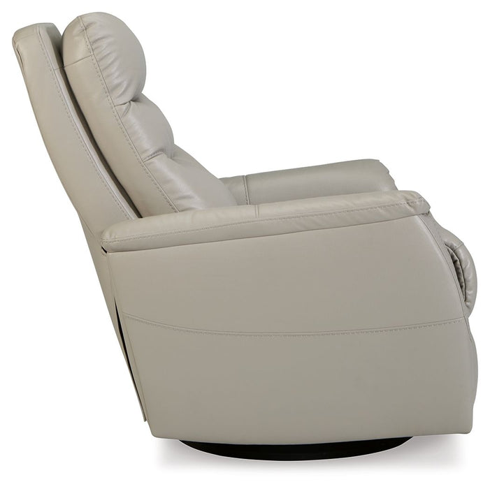 Riptyme - Gris paloma - Sillón reclinable giratorio