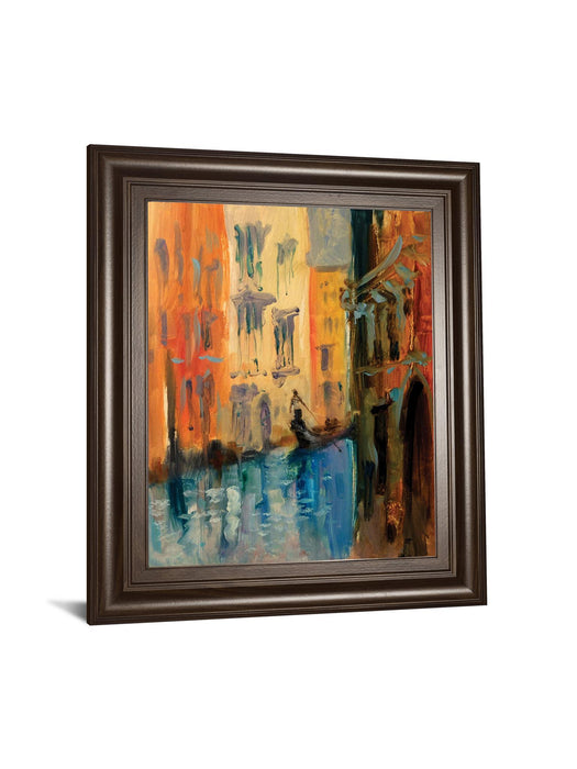 Venice I By Anne Farrall Doyle - Framed Print Wall Art - Light Brown