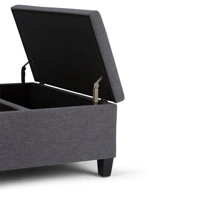 Ellis - Coffee Table Storage Ottoman