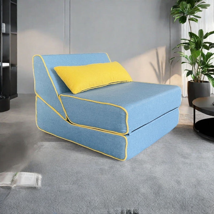 Three In One Folding Sofa, Convertible Bed, Easy To Carry Outdoors, Suitable For Living Room, Bedroom, Lounge, Outdoor