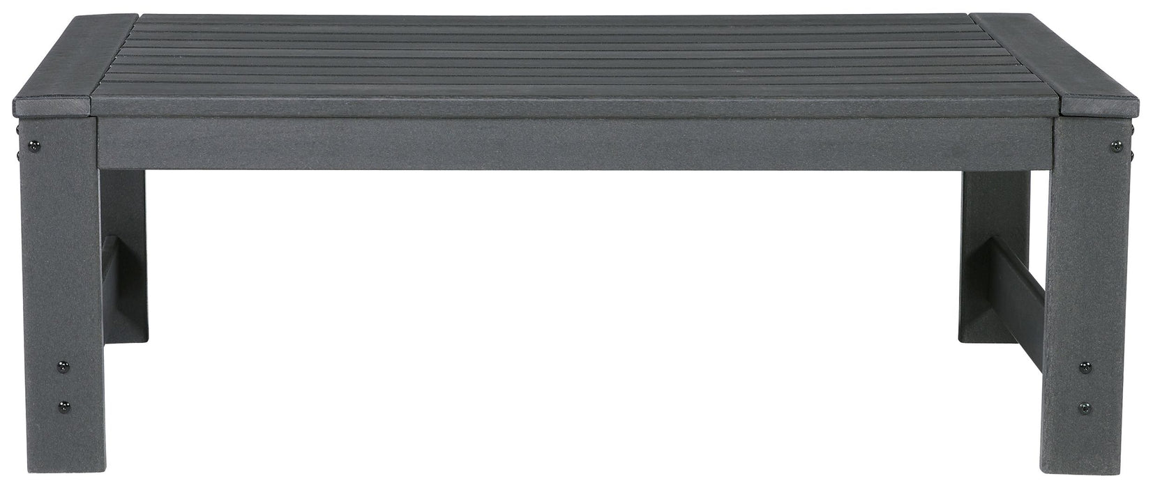 Amora - Gris Carbón - Mesa Cóctel Rectangular