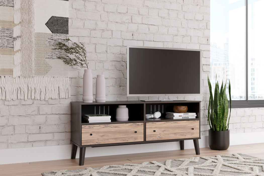 Piperton - Marrón / Natural - Mueble TV Mediano