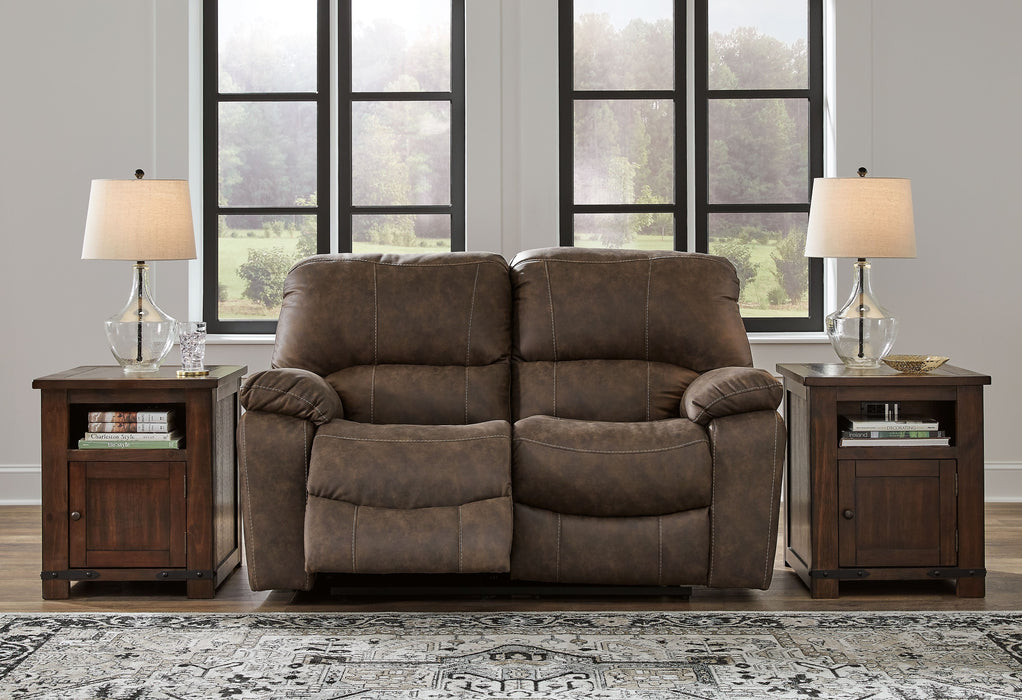 Kilmartin - Chocolate - Loveseat reclinable