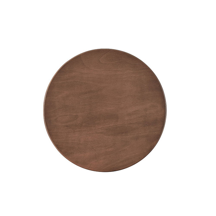 Ferris - Round Dining Table - Brown Finish