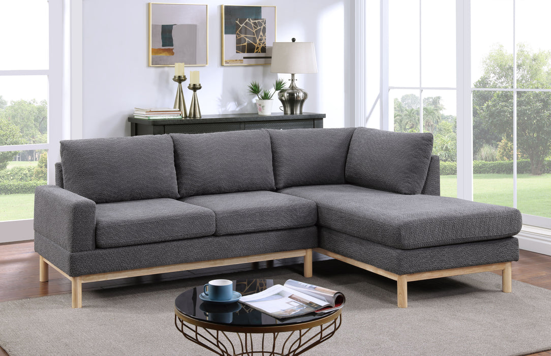 Anisa - Sherpa Sectional Sofa With Right-Facing Chaise