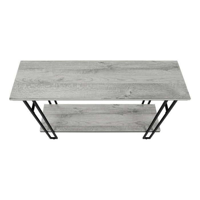 Accent Table, Console, Entryway, Narrow, Sofa, Living Room, Bedroom, Contemporary, Modern - Gray