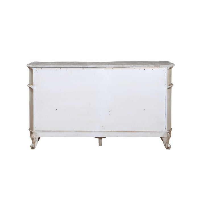 Gorsedd - Dresser - Marble & Antique White