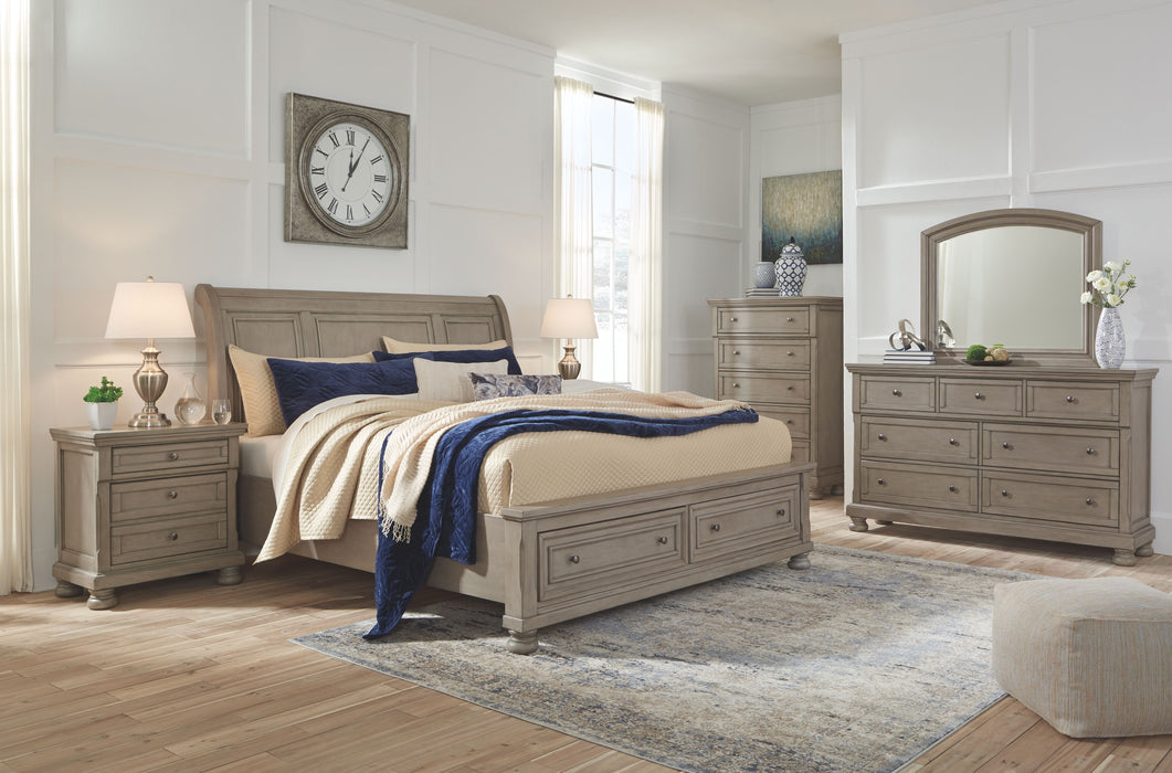 Lettner - Sleigh Bedroom Set