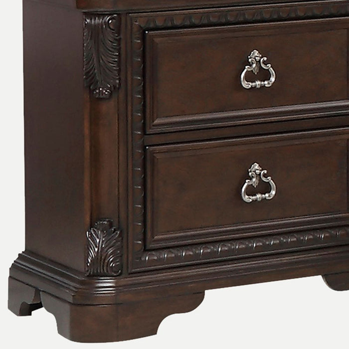 2 Drawer Nightstand - Mahogany