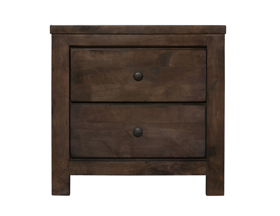 Verna - 2 Drawer Nightstand - Brown